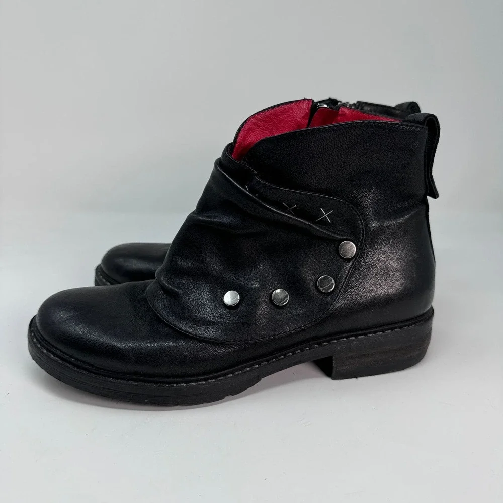 Cordani Women's 39/8..5 Black Leather‎ Ankle Boot - Picture 6 of 8